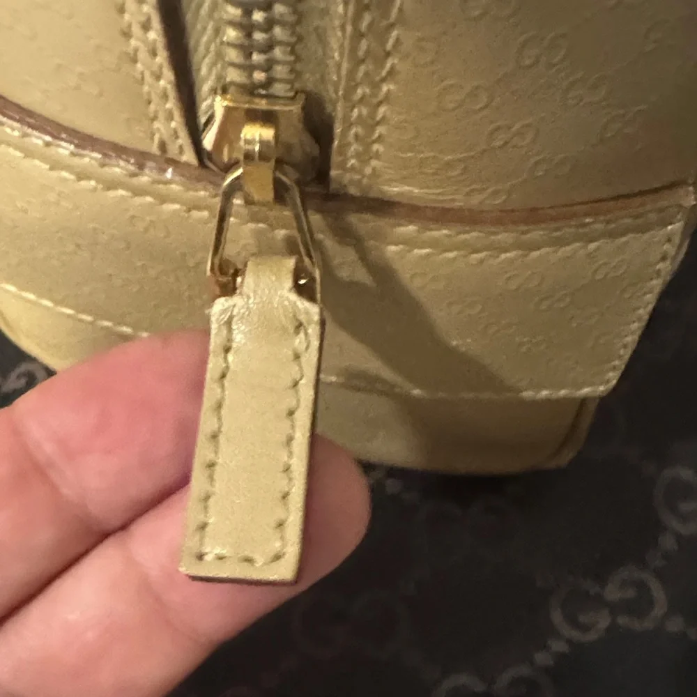 ✨ VINTAGE Gucci Micro Guccissima Leather Bowling Bag –With Dust Bag + COA